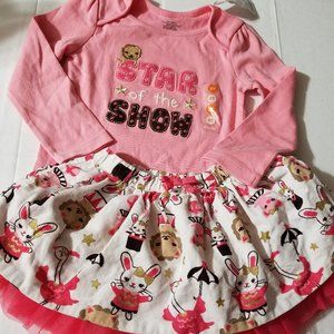 Gymboree Star of the Show 2T NWT shirt, 18-24 Month Used Skirt